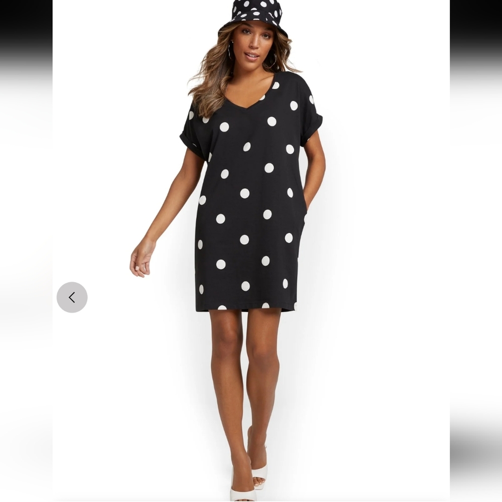 🆕️ NYCO Polkadot Tshirt dress